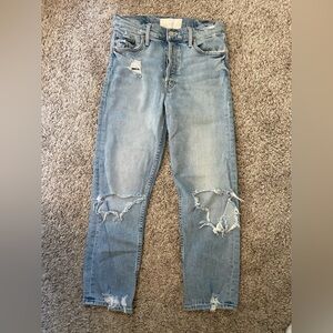 MOTHER Light Blue Denim Jeans